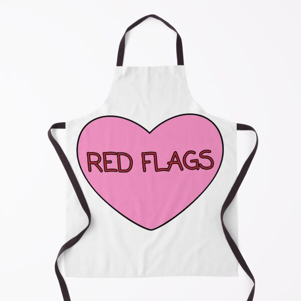 Aperçu de l'œuvre Red Flag Heart créée et vendue par OscarAndOphelia.
