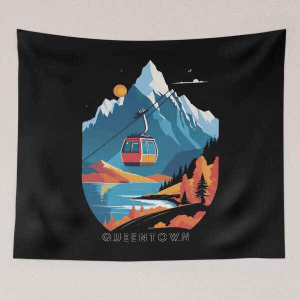 Item preview, The Remarkables Queenstown Gondola designed and sold by Places On Earth.