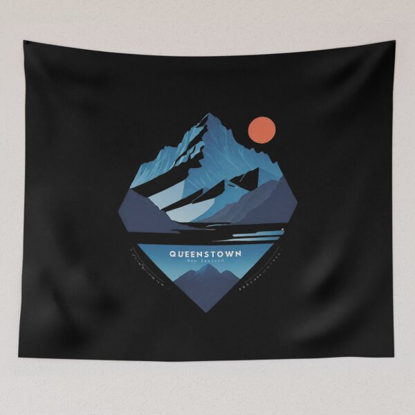 Item preview, The Remarkables Queenstown designed and sold by Places On Earth.