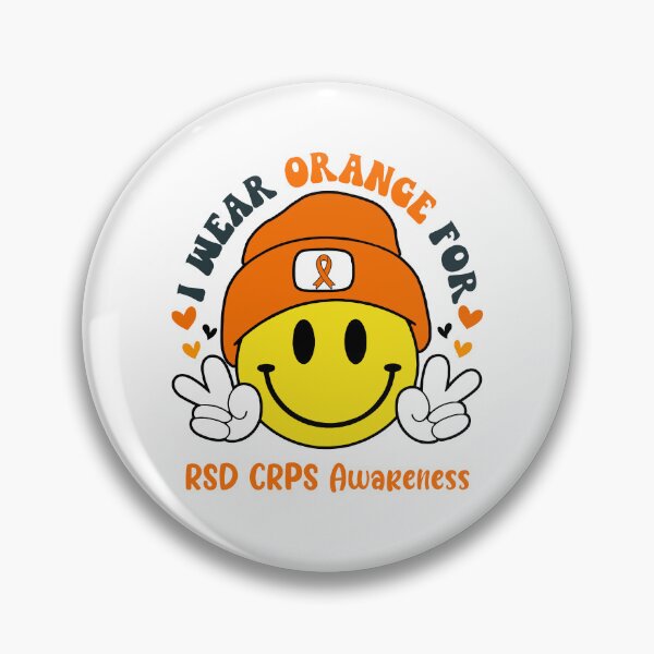 Item preview, I Wear Orange For RSD CRPS Awareness, RSD CRPS Awareness Month designed and sold by KatMercerr.