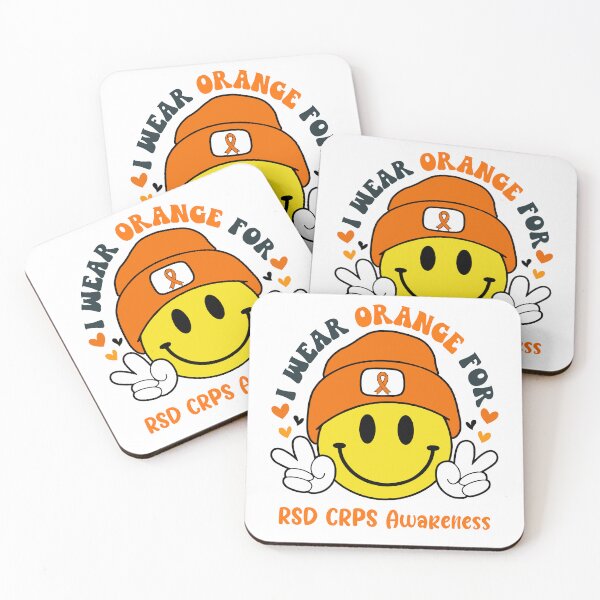 Item preview, I Wear Orange For RSD CRPS Awareness, RSD CRPS Awareness Month designed and sold by KatMercerr.