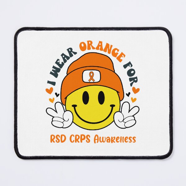 Item preview, I Wear Orange For RSD CRPS Awareness, RSD CRPS Awareness Month designed and sold by KatMercerr.