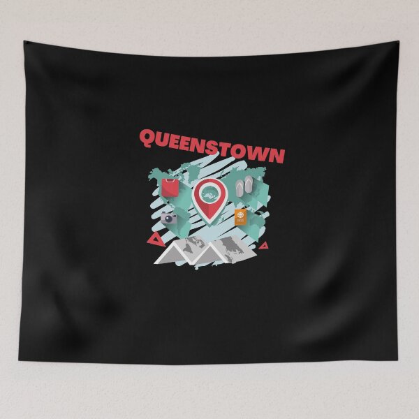Item preview, Queenstown Travel New Zealand designed and sold by Places On Earth.