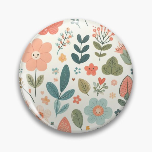 Item preview, Cute Floral Pattern - Colorful Flowers and Leaves  designed and sold by asbno19.