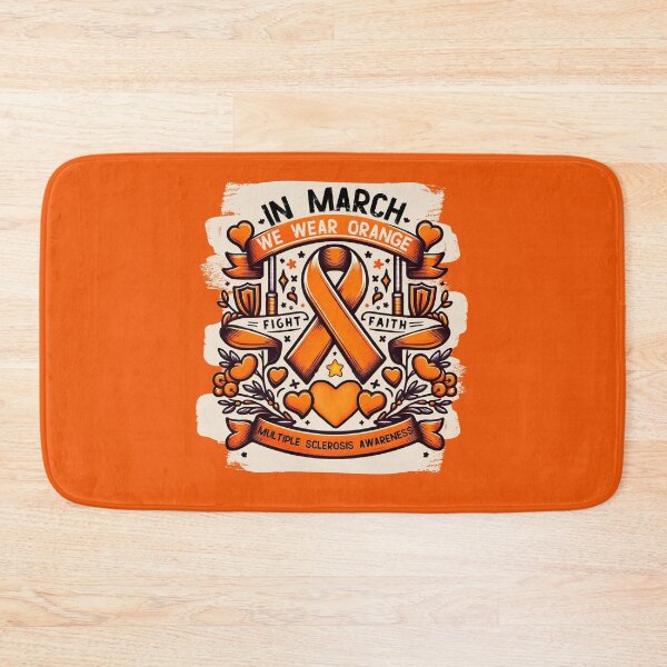 Item preview, Copy of In March We Wear Orange Multiple Sclerosis Supporter Month designed and sold by Chmielayka.