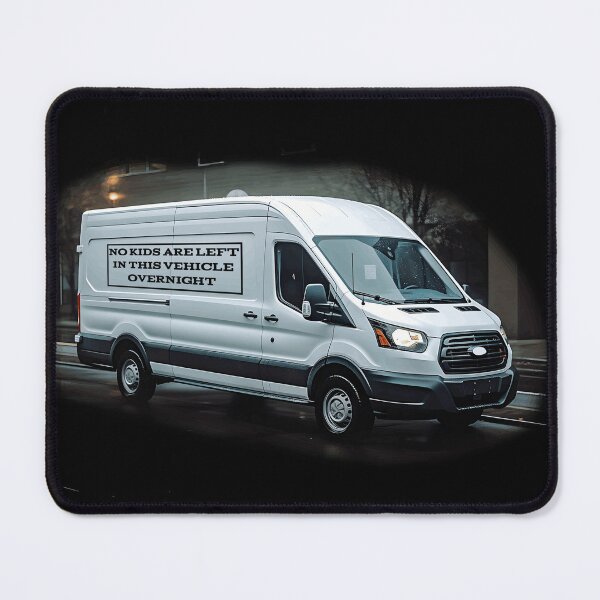 Item preview, Funny Tradesperson's White Van designed and sold by Aurorapod.