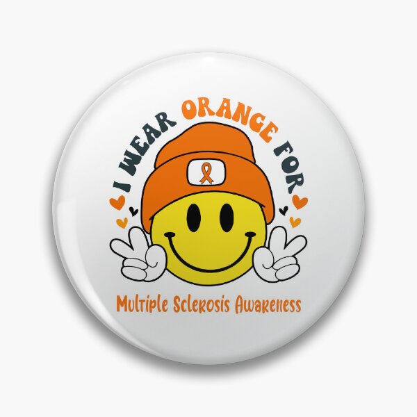 Item preview, I Wear Orange For Multiple Sclerosis Awareness, Multiple Sclerosis Awareness Month designed and sold by KatMercerr.