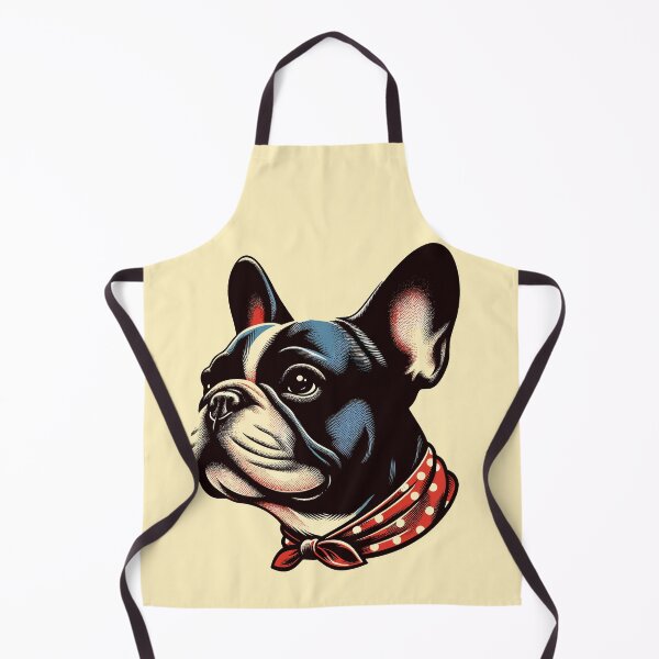 Item preview, French Bulldog Light Classic Retro Vintage Aesthetic Dog Art designed and sold by ElegantCat.