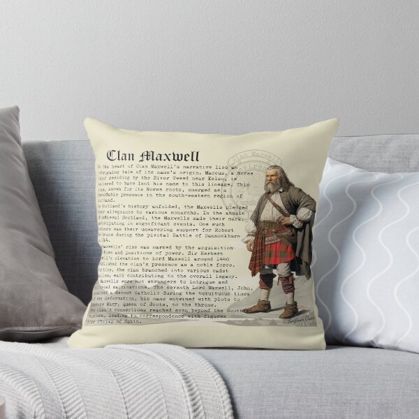Item preview, Maxwell Scottish Clan History  designed and sold by BagTown Clans.