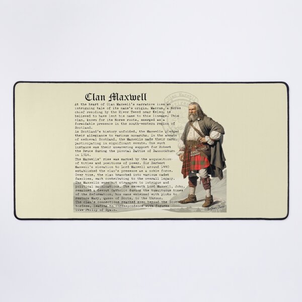 Item preview, Maxwell Scottish Clan History  designed and sold by BagTown Clans.