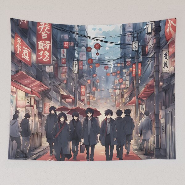 Item preview, Dark Tokyo Streets  designed and sold by MiaRose85.
