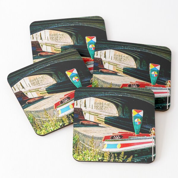 Item preview, Canalboats and Bridge designed and sold by jalfc46.