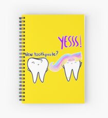 Unicorn Toothpaste Spiral Notebook