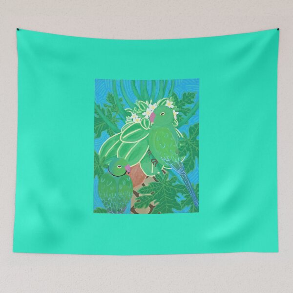 Item preview, Parakeets designed and sold by Marcene Ogawa.