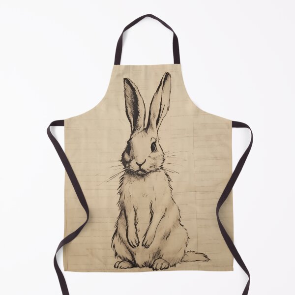 Item preview, Vintage Spring Rabbit Drawing - Vintage Easter Prints designed and sold by ptlsprntsdsgn.