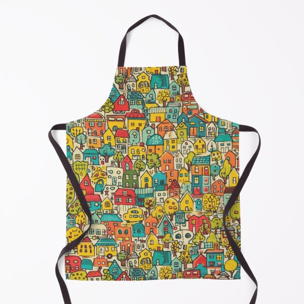 Item preview, Houses Pattern For Kids designed and sold by sheprint.