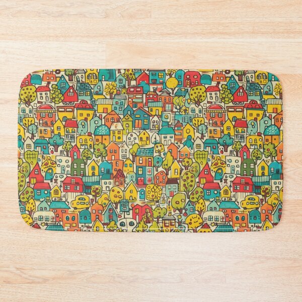 Item preview, Houses Pattern For Kids designed and sold by sheprint.