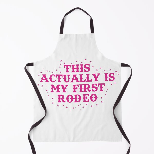 Item preview, This Actually Is My First Rodeo Pink designed and sold by OscarAndOphelia.