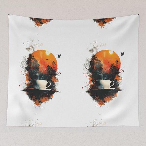 Item preview, Morning Coffee Brew Vistas designed and sold by MyDearWorld.