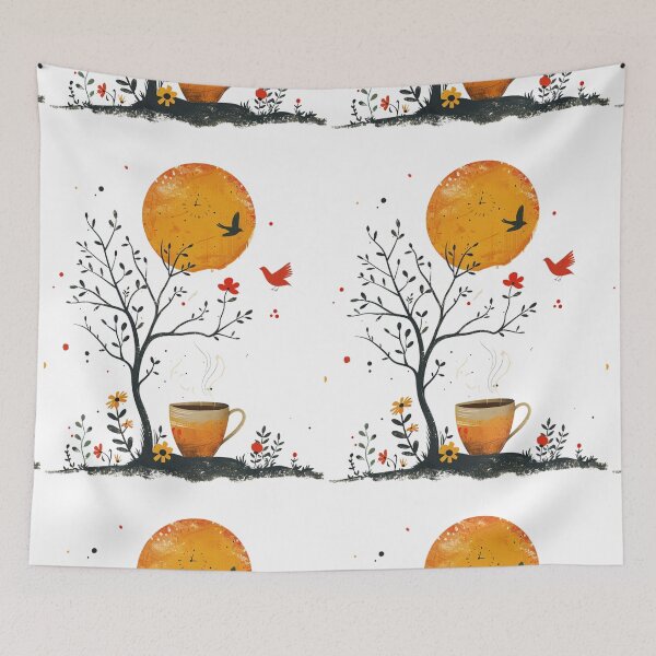 Item preview, Morning Coffee Brew Vistas designed and sold by MyDearWorld.