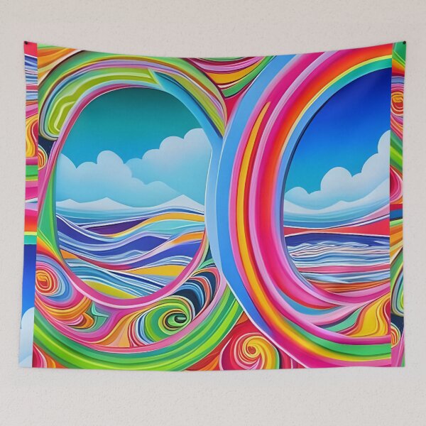 Item preview, Glasses Geometrics  colourful vibes designed and sold by Coolparrotgirl.
