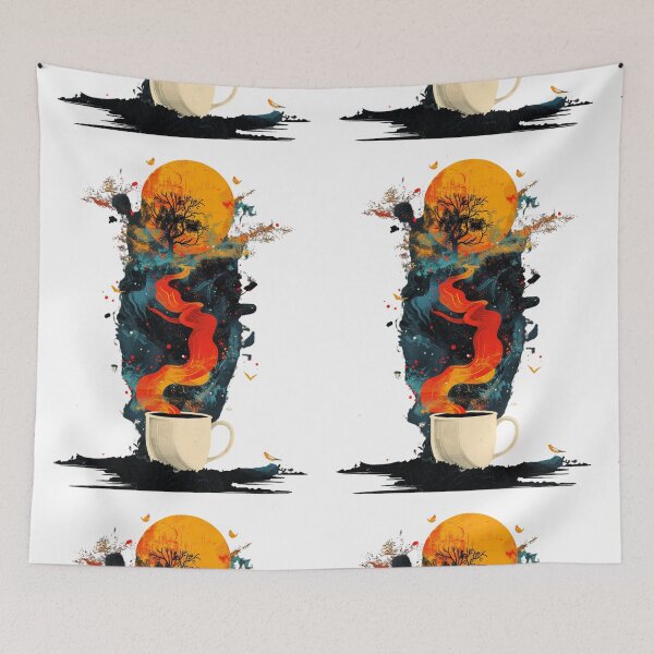 Item preview, Morning Coffee Brew Vistas designed and sold by MyDearWorld.