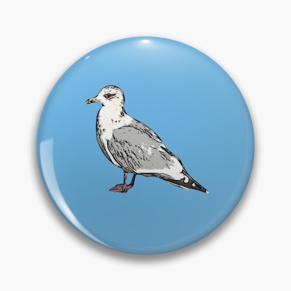 Item preview,  Iceland Arctic Gull Black Alternate Design  designed and sold by designsasstultd.