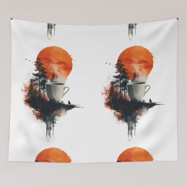 Item preview, Morning Coffee Brew Vistas designed and sold by MyDearWorld.