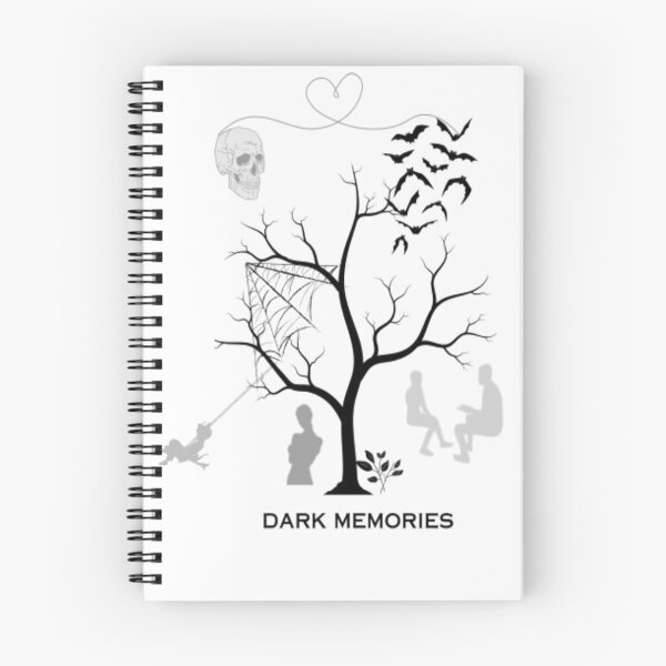 Item preview, Dark Memories Unleashed - Expressive and Edgy Tee designed and sold by mgl-design.