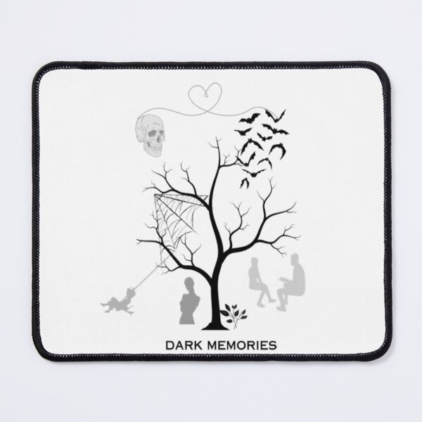 Item preview, Dark Memories Unleashed - Expressive and Edgy Tee designed and sold by mgl-design.