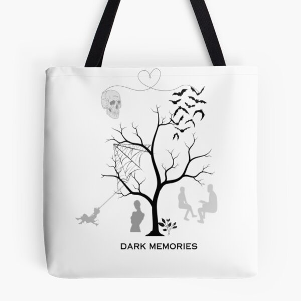 Item preview, Dark Memories Unleashed - Expressive and Edgy Tee designed and sold by mgl-design.