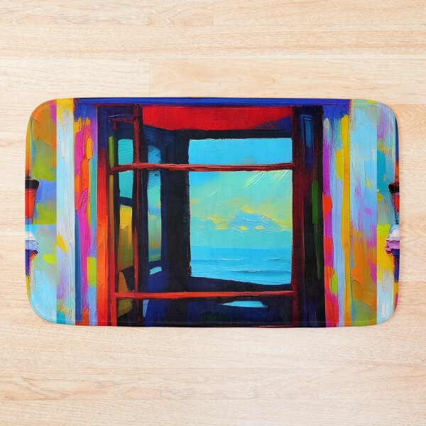 Item preview, Sea Geometrics  colourful vibes designed and sold by Coolparrotgirl.