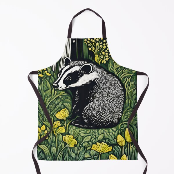 Item preview, Badger in the woods designed and sold by Green-Goddess-.
