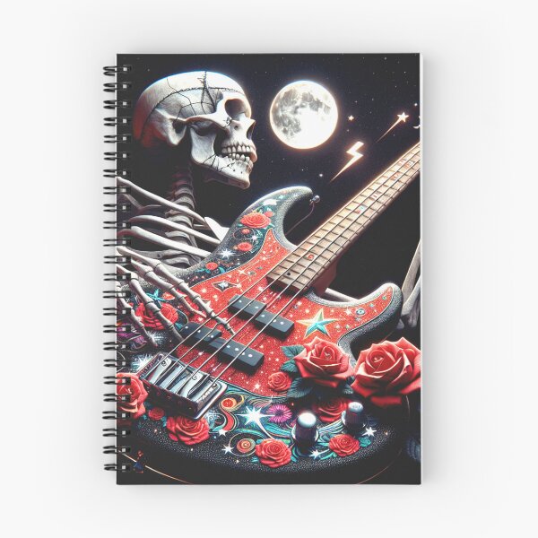 Item preview, Jam de bajo muerto bajo una brillante luna llena designed and sold by HippieFarms11.