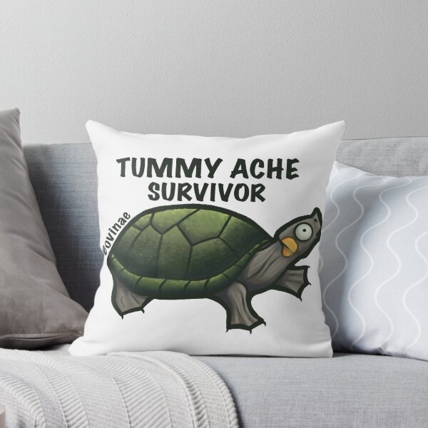 Item preview, Tummy ache survivor turtle designed and sold by Bovinae Art.