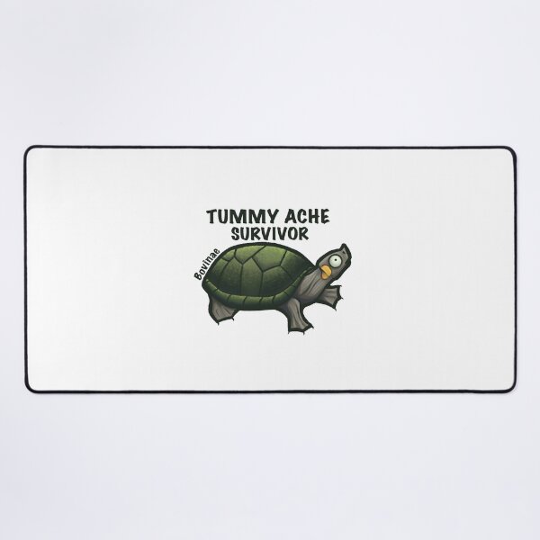 Item preview, Tummy ache survivor turtle designed and sold by Bovinae Art.