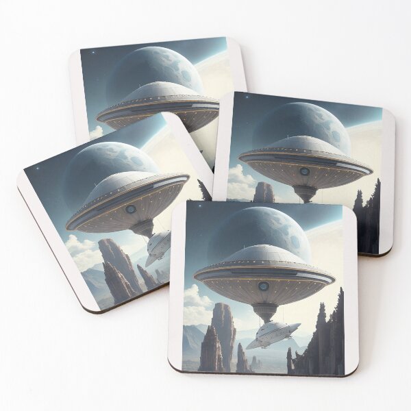Item preview, alien ships for the first time on planet earth designed and sold by Carlos Gudino.