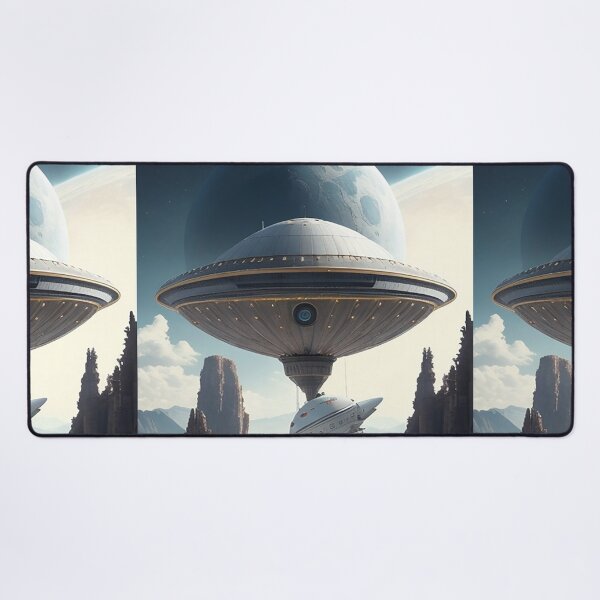 Item preview, alien ships for the first time on planet earth designed and sold by Carlos Gudino.