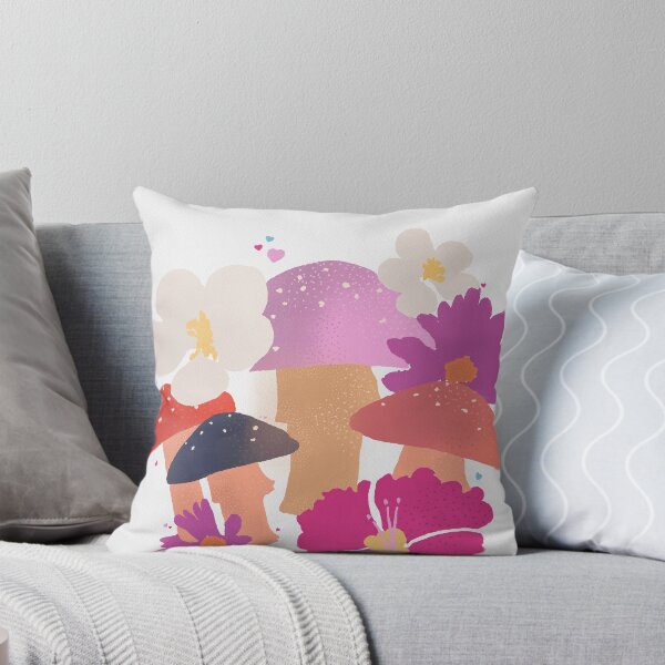 Item preview, Hongos retro funky (fondo blanco) designed and sold by Molunit89.