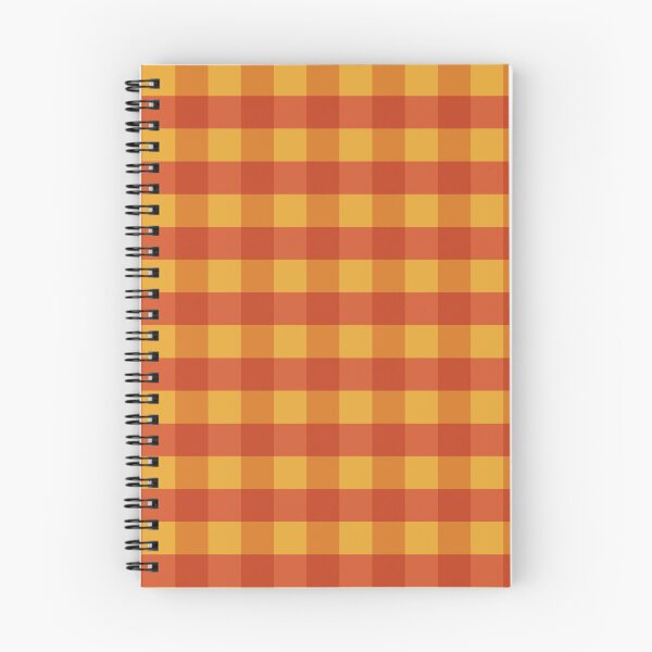 Item preview, Orange and yellow gingham pattern designed and sold by Julia Tsilman.