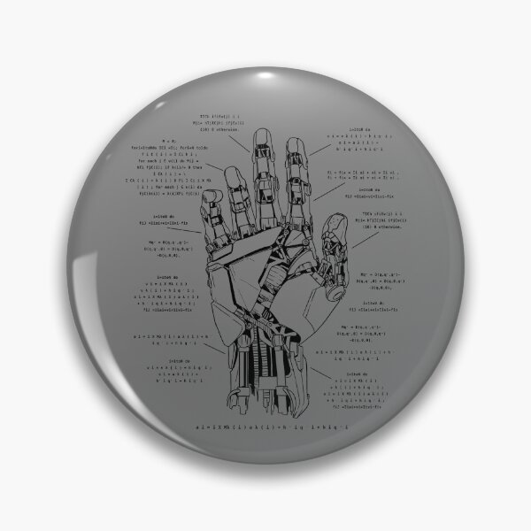 Item preview, Robotics Robot Hand AI Formula Engineer Programmer Robot Gear designed and sold by DynamicDesign.