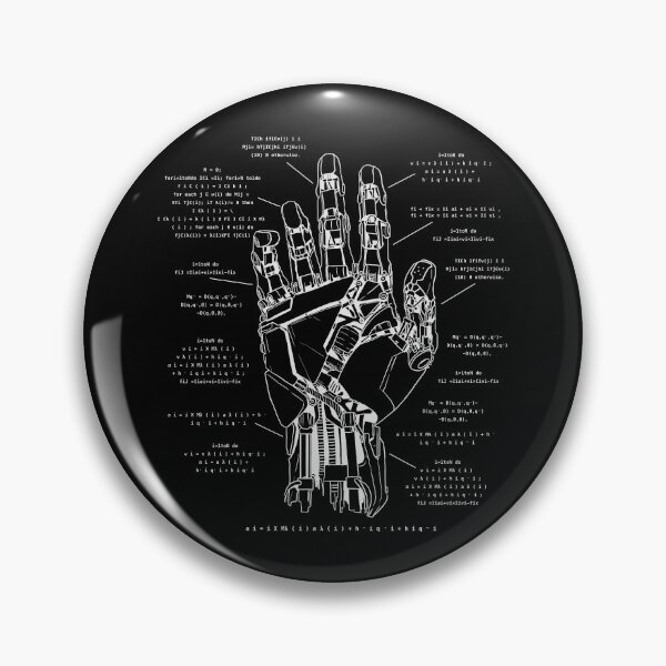 Item preview, Robotics Robot Hand AI Formula Engineer Programmer Robot Gear designed and sold by DynamicDesign.