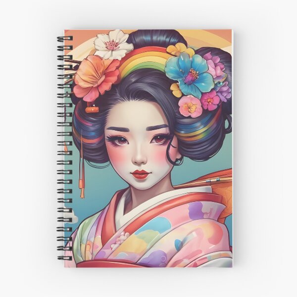 Item preview, Rainbow Geisha 1 designed and sold by CRAFTER-MEDIA.