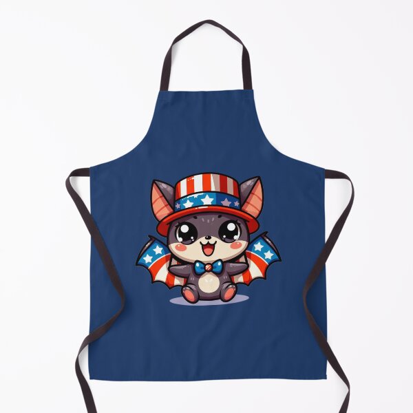 Item preview, Cute Uncle Sam Bat, Adorable Bat In American Flag Design designed and sold by SnuggleSafari.