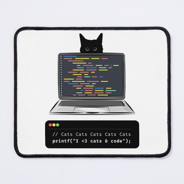 Item preview, I <3 Cats and Code designed and sold by GoblinBoutique.