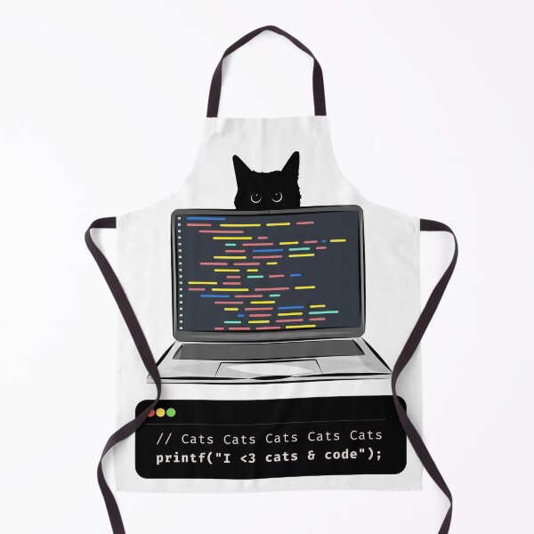 Item preview, I <3 Cats and Code designed and sold by GoblinBoutique.