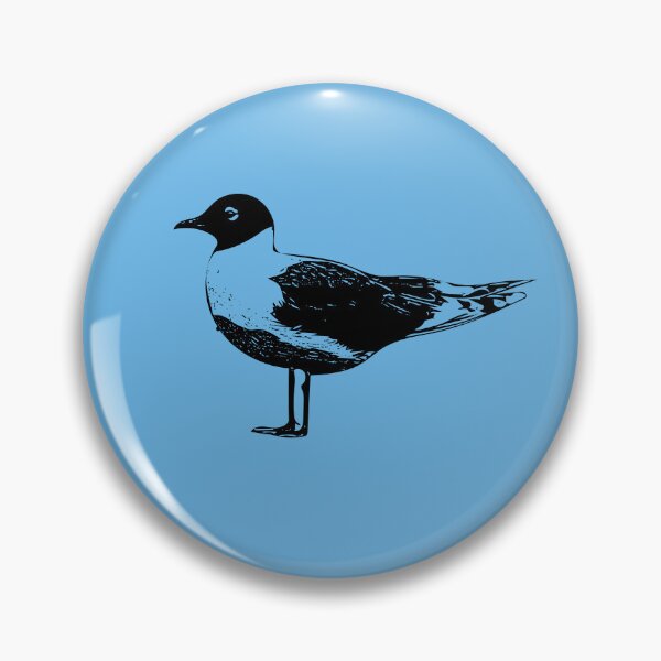 Item preview, Franklin's Gull Black Design  designed and sold by designsasstultd.