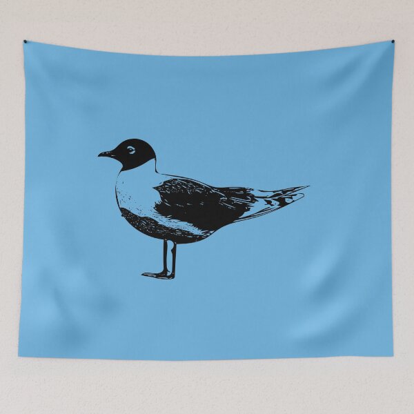 Item preview, Franklin's Gull Black Design  designed and sold by designsasstultd.
