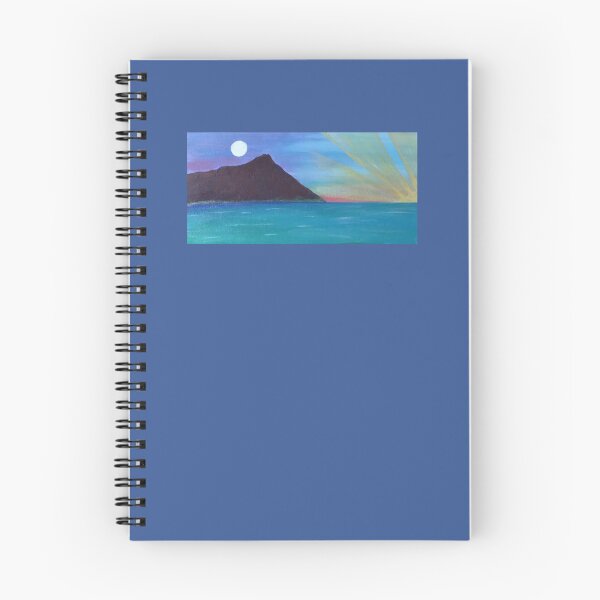 Item preview, Moon Rise and Sunset Near Diamond Head designed and sold by MakingsByMarcene.