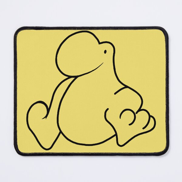 Item preview, Nerdy Creature - Yellow / Dark Lines designed and sold by ClumsyPillbug.